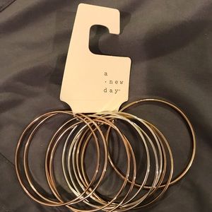 A new day (target brand) bangle bracelets